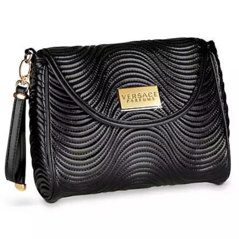 Versace Clutch Wristlet Pouch With Dust bag NWT - Picture 5 of 5